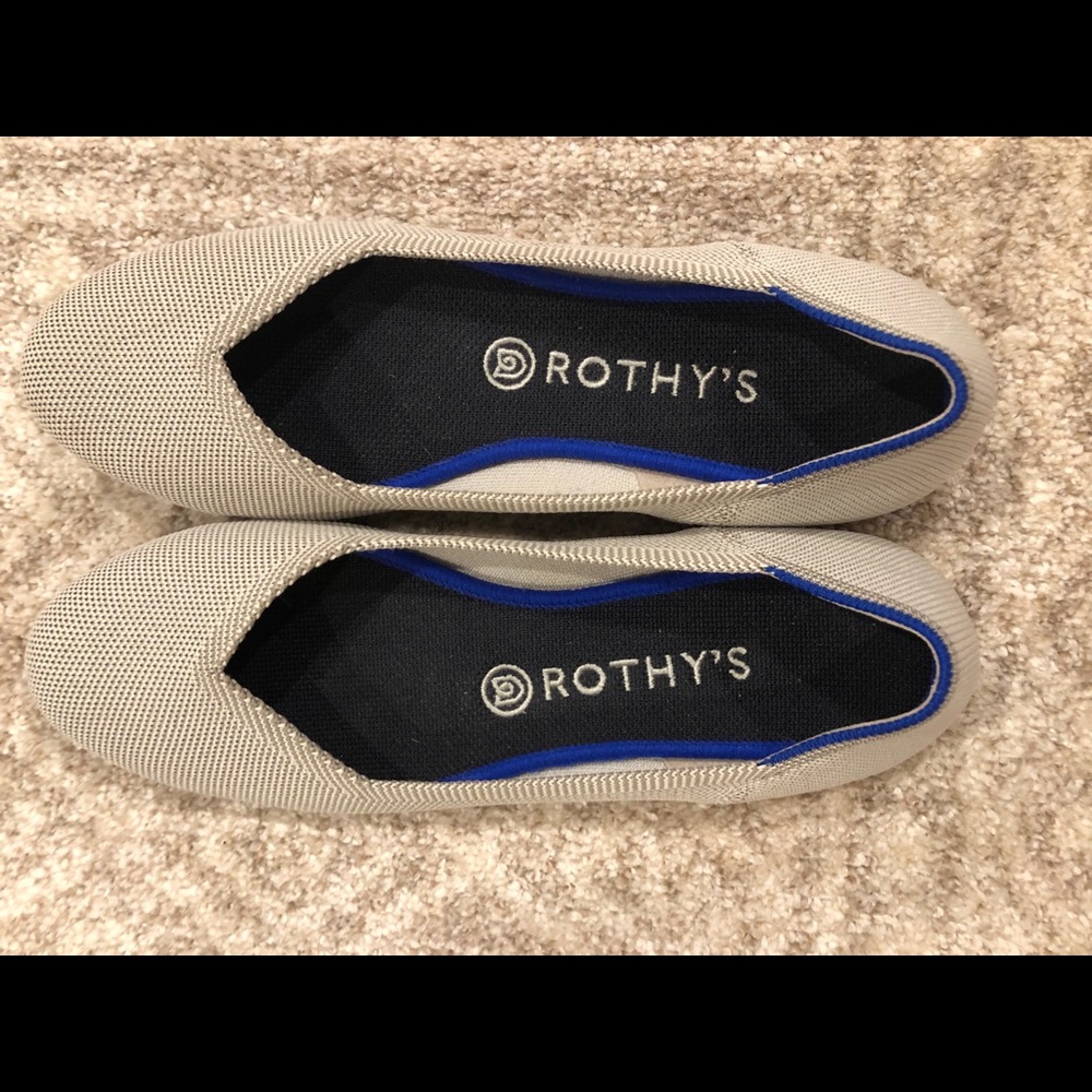 Rothy’s Flat discontinued flax size 9
